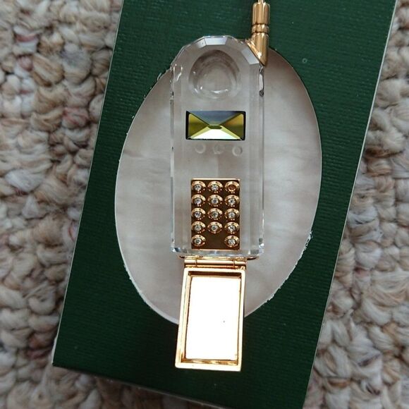 Swarovski Crystal collectors item - Miniature Figurine of a Flip cell phone - Picture 2 of 6